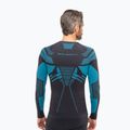 Longsleeve termoaktywny męski Brubeck Dry grafitowy/niebieski 2