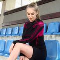 Bluza termoaktywna damska Brubeck Dry czarny/fuksjowy 5