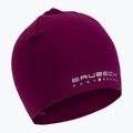 Czapka termoaktywna Brubeck Merino Wool śliwkowy