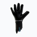 Rękawice bramkarskie Football Masters Fenix czarne/niebieskie 6