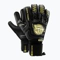Rękawice bramkarskie dziecięce Football Masters Voltage Plus RF v 4.0 czarne/złote 4