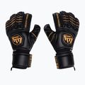 Rękawice bramkarskie Football Masters Full Contact RF v4.0 czarne/złote