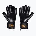 Rękawice bramkarskie Football Masters Full Contact RF v4.0 czarne/złote 2