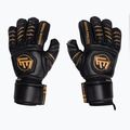 Rękawice bramkarskie Football Masters Full Contact NC v4.0 czarne/złote