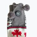 Kapcie ogrzewane ze skarpetkami Glovii GQ4 białe/czerwone/szare 6