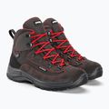 Buty trekkingowe Alpinus Brahmatal High Active grafitowe/czerwone 6