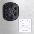 Tarcza treningowa elektroniczna + rękawice HMS TB03 black 6