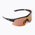 Okulary przeciwsłoneczne GOG Orion matt black/grey/purple mirror