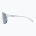 Okulary przeciwsłoneczne GOG Medusa matt white/grey/silver mirror 7