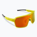 Okulary przeciwsłoneczne GOG Kronos matt neon yellow/black/ polychromatic red