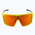 Okulary przeciwsłoneczne GOG Kronos matt neon yellow/black/ polychromatic red 3