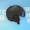 Kask narciarski Salomon Driver black estate/blue solar 11