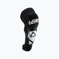 Ochraniacze rowerowe na kolana i piszczele dziecięce Leatt 3DF Hybrid EXT Junior white/black
