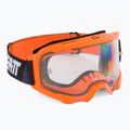 Gogle rowerowe Leatt Velocity 4.5 neon orange/clear