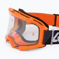 Gogle rowerowe Leatt Velocity 4.5 neon orange/clear 5