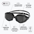 Okulary do pływania BuddySwim Ozean black/smoke 5