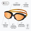 Okulary do pływania BuddySwim Ozean black/orange/ orange 8