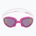 Okulary do pływania BuddySwim OzeanX Mirror pink/white/ iridium 2