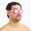 Okulary do pływania BuddySwim OzeanX Mirror pink/white/ iridium 4