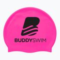 Czepek pływacki BuddySwim BLogo Silicone pink