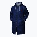 Płaszcz ZONE3 Robe Fleece Parka navy/grey/orange 6