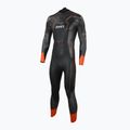 Pianka triathlonowa męska ZONE3 Vanquish 4 mm black/gun metal/red 7