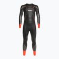 Pianka triathlonowa męska ZONE3 Vanquish 4 mm black/gun metal/red 2
