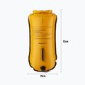 Bojka asekuracyjna BuddySwim CSW Dry Bag 28 l yellow 3