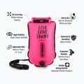 Bojka asekuracyjna BuddySwim CSW Dry Bag 20 l pink 2