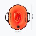 Bojka asekuracyjna BuddySwim Hydrastation 10 l orange 4