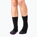 Skarpety damskie Bridgedale Lightweight Merino Performance Boot Original black/purple 5