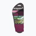 Skarpety damskie Bridgedale Lightweight Merino Performance Boot Original berry 4