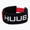 Pasek na chip HUUB Timing Chip Band black/red