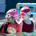Okulary do pływania dziecięce Finis H3 Goggle white/pink 4