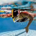 Rurka czołowa do pływania FINIS Swimmers Snorkel yellow 3