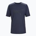 Koszulka męska Arc'teryx Ionia Merino Wool Logo black/sapphire 4