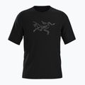 Koszulka do biegania męska Arc'teryx Cormac Logo black heather