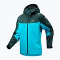Kurtka przeciwdeszczowa męska Arcteryx Alpha blue tetra/pytheas 7