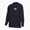Longsleeve męski Arcteryx Kragg SL Cotton Bird Tile black/arctic silk 3
