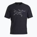 Koszulka męska Arc'teryx Cormac Logo SS black heather