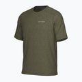 Koszulka trekkingowa męska Arc'teryx Cormac Arc'bird Logo tatsu heather/stone green 3
