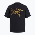 Koszulka męska Arcteryx Kragg Cotton Logo 24k black 2