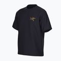 Koszulka męska Arcteryx Kragg Cotton Logo 24k black 3