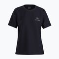 Koszulka damska Arcteryx Kragg Sl Cotton Emblem Crew black