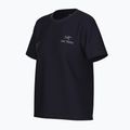 Koszulka damska Arc'teryx Kragg Sl Cotton Emblem Crew black 3