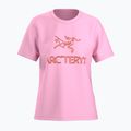 Koszulka damska Arcteryx Kragg SL Cotton Heatmap Crew pineberry