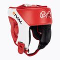 Kask bokserski Rival Amateur Competition Headgear red/white