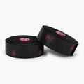 Owijka na kierownicę SUPACAZ Super Sticky Kush Galaxy neon pink/pink star plugs 2