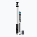 Pompka rowerowa Crankbrothers Klic HP Gauge + CO2 120 psi silver
