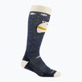 Skarpety narciarskie dziecięce Darn Tough Polar Bear OTC Midweight with Cushion w/ Padded Shin blue
